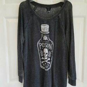 Torrid poison sweatshirt ✨